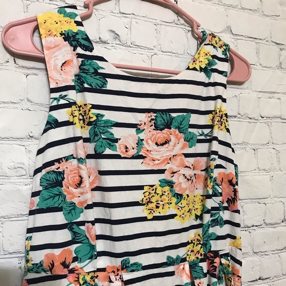 Floral Striped Dress - Picture 2 of 7